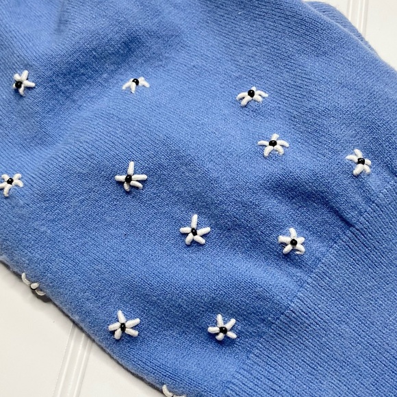 •Dickens Closet•floral small dog sweater - Picture 4 of 5